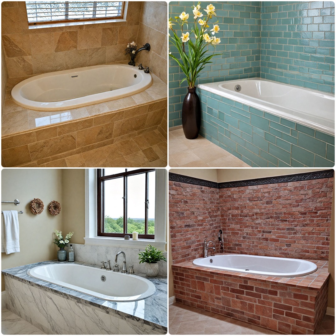 15 Bathtub Surround Ideas To Inspire Your Dream Remodel