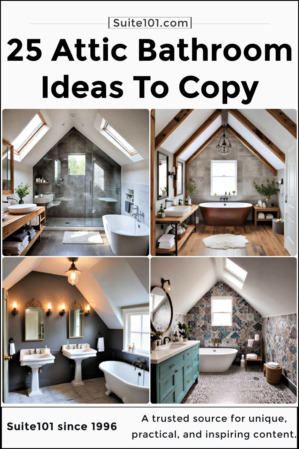 25 Attic Bathroom Ideas To Maximize Your Space And Luxury