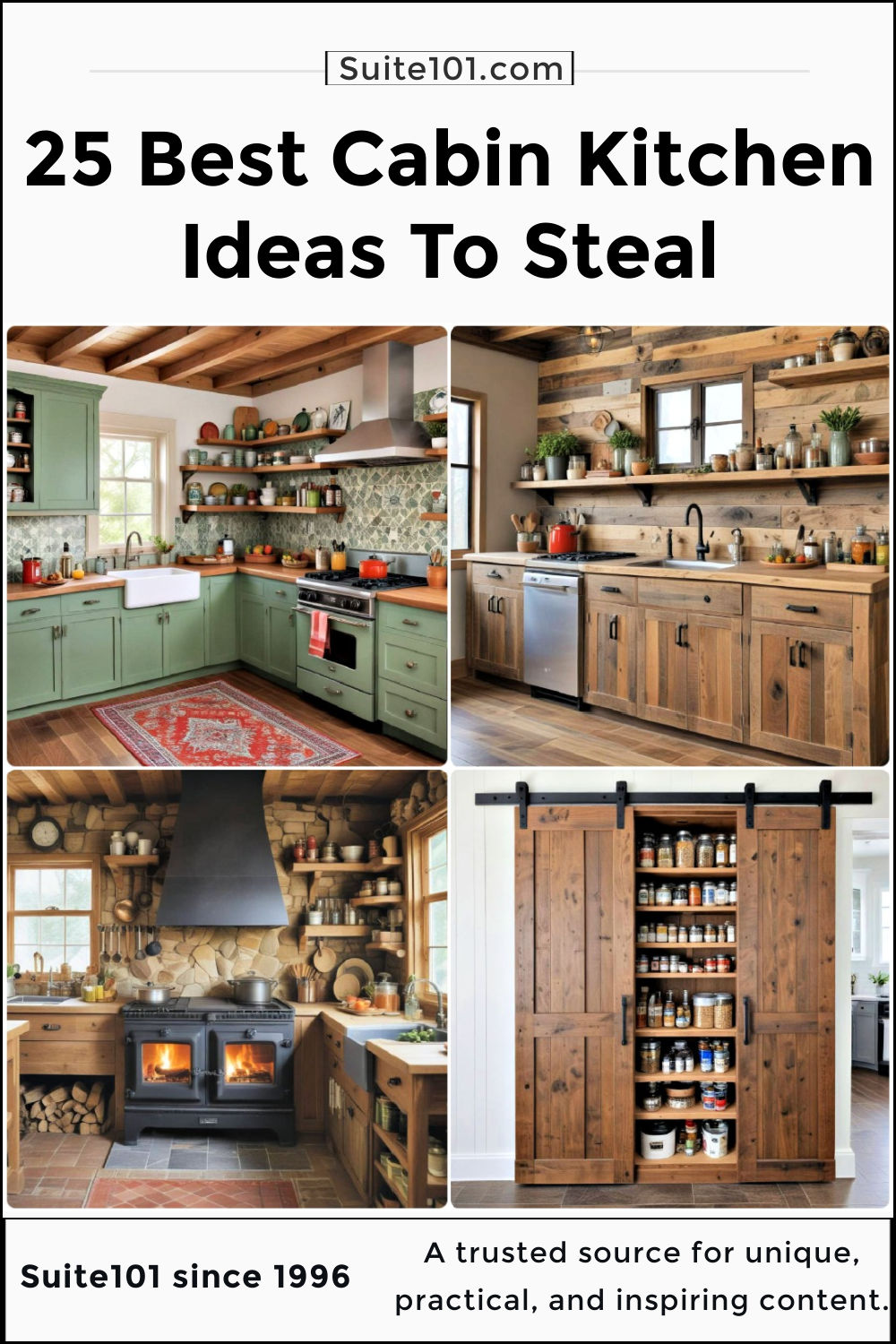 25 Cabin Kitchen Ideas To Get Inspired