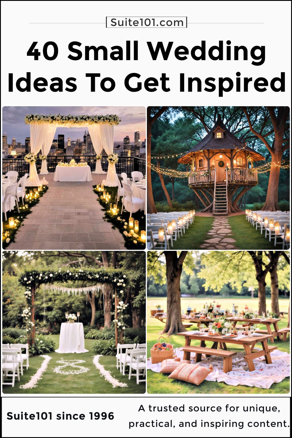40 Small Wedding Ideas for An Intimate Celebration