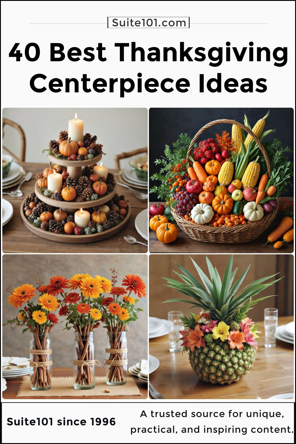 40 Thanksgiving Centerpiece Ideas: From Rustic To Modern