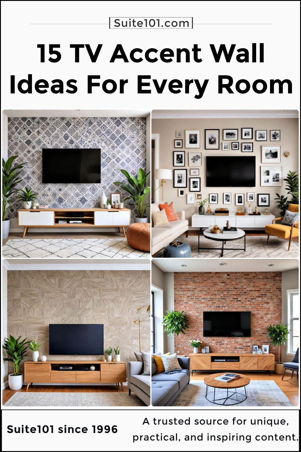 15 TV Accent Wall Ideas That Make A Statement