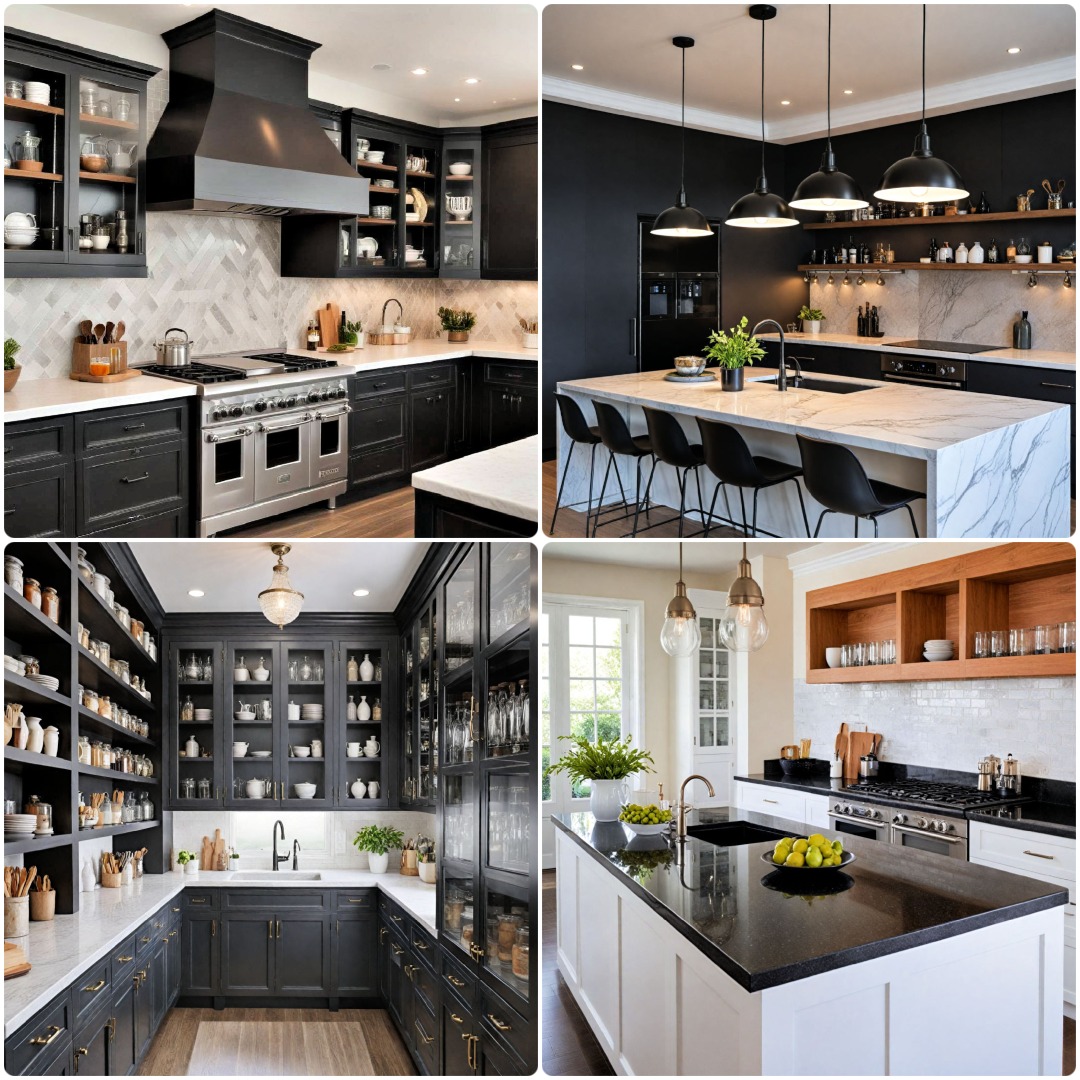 30 Black Kitchen Ideas For All Design Styles