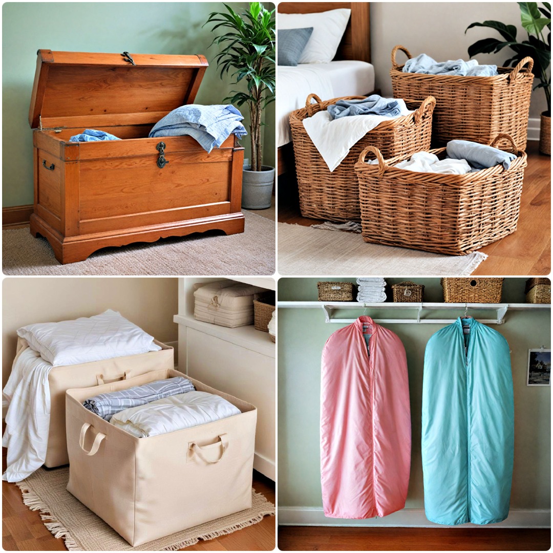 15 Comforter Storage Ideas You'll Wish You Knew Sooner
