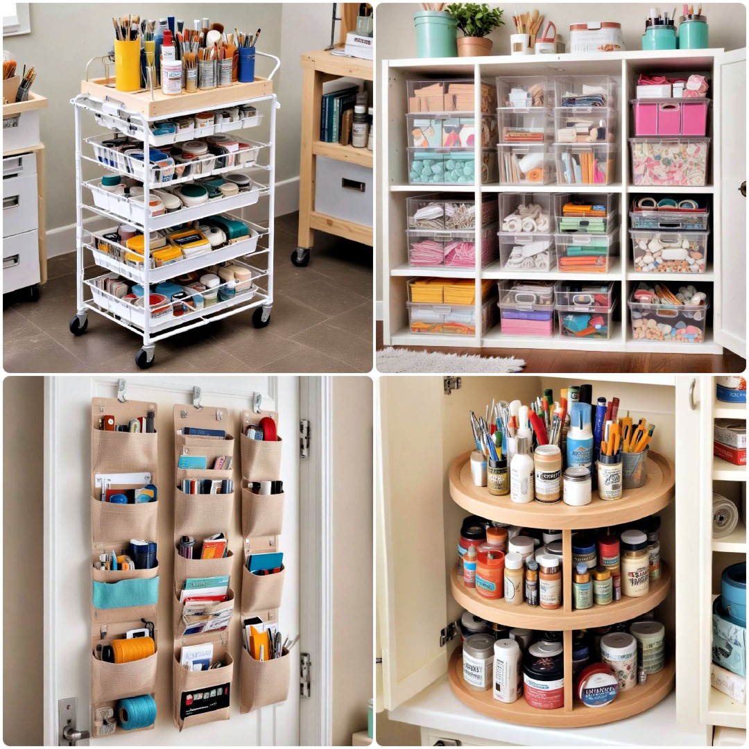 20 Craft Room Organization Ideas To Keep You Organized