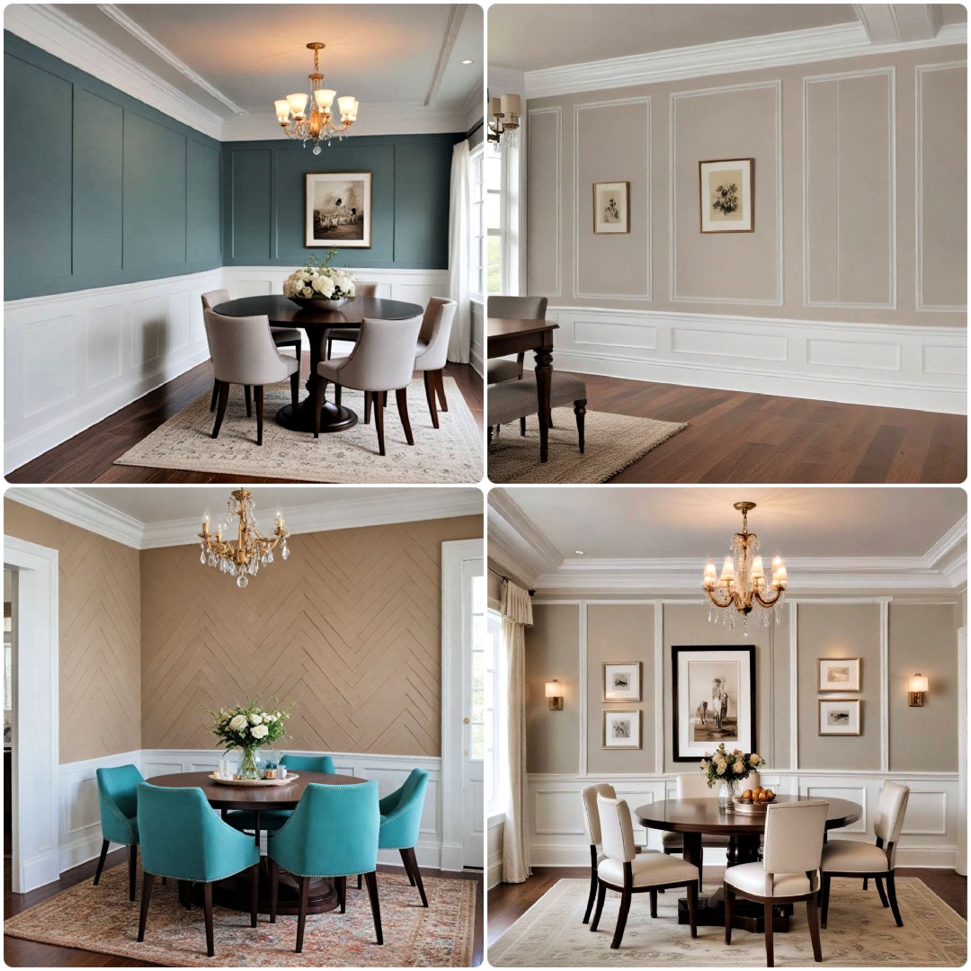 30 Dining Room Wainscoting Ideas To Impress Your Guests