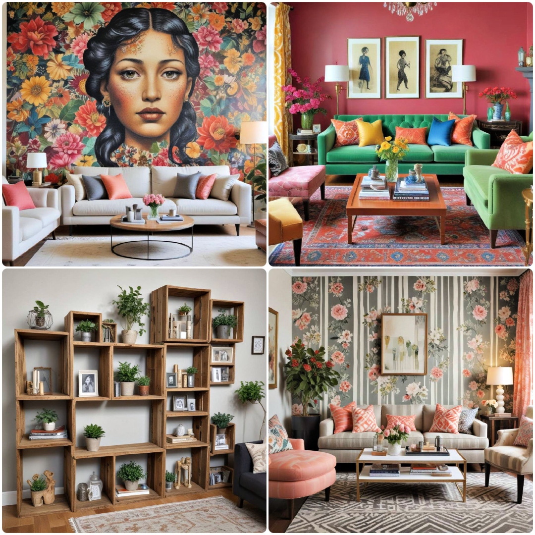 20 Eclectic Living Room Ideas for A Unique Home