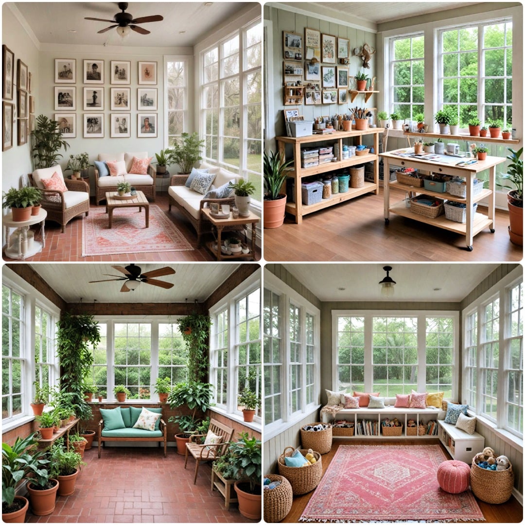 25 Enclosed Porch Ideas for A Cozy Hideaway