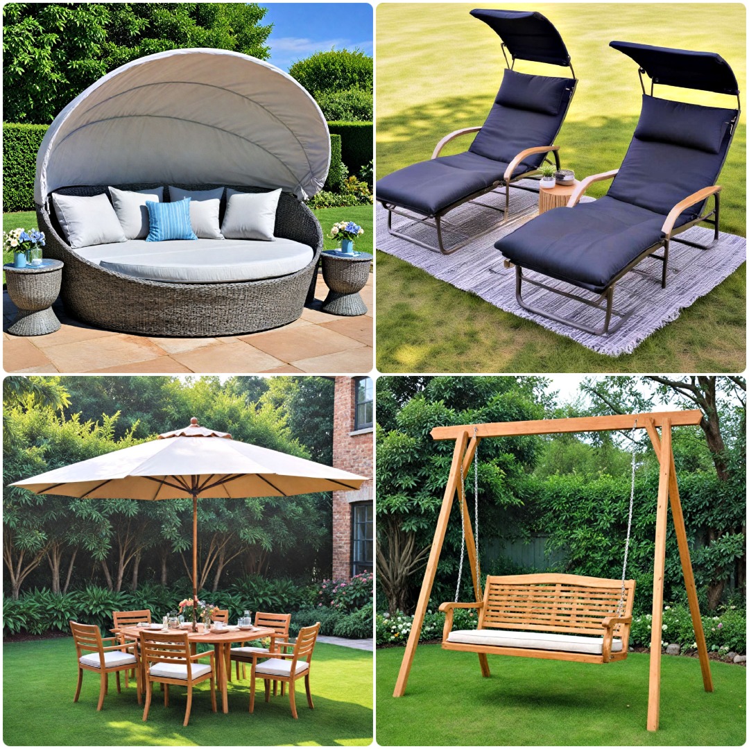 15 Garden Furniture Ideas To Refresh Your Outdoor Oasis