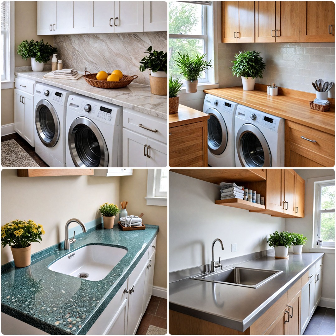 15 Laundry Room Countertop Ideas To Get Inspired