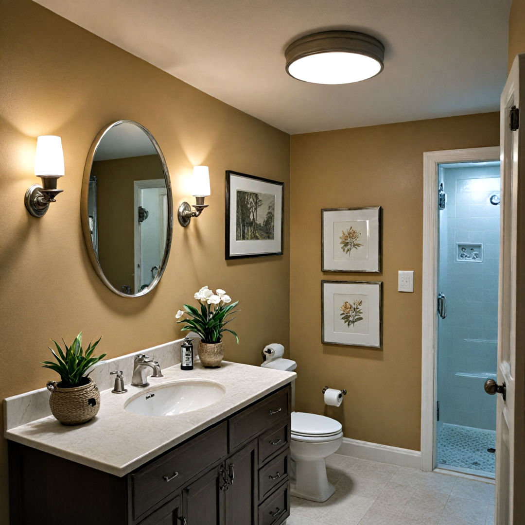 15 Small Bathroom Lighting Ideas That Aren't Boring