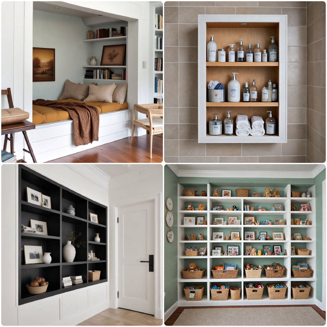 15 Wall Niche Ideas To Boost Functionality & Style
