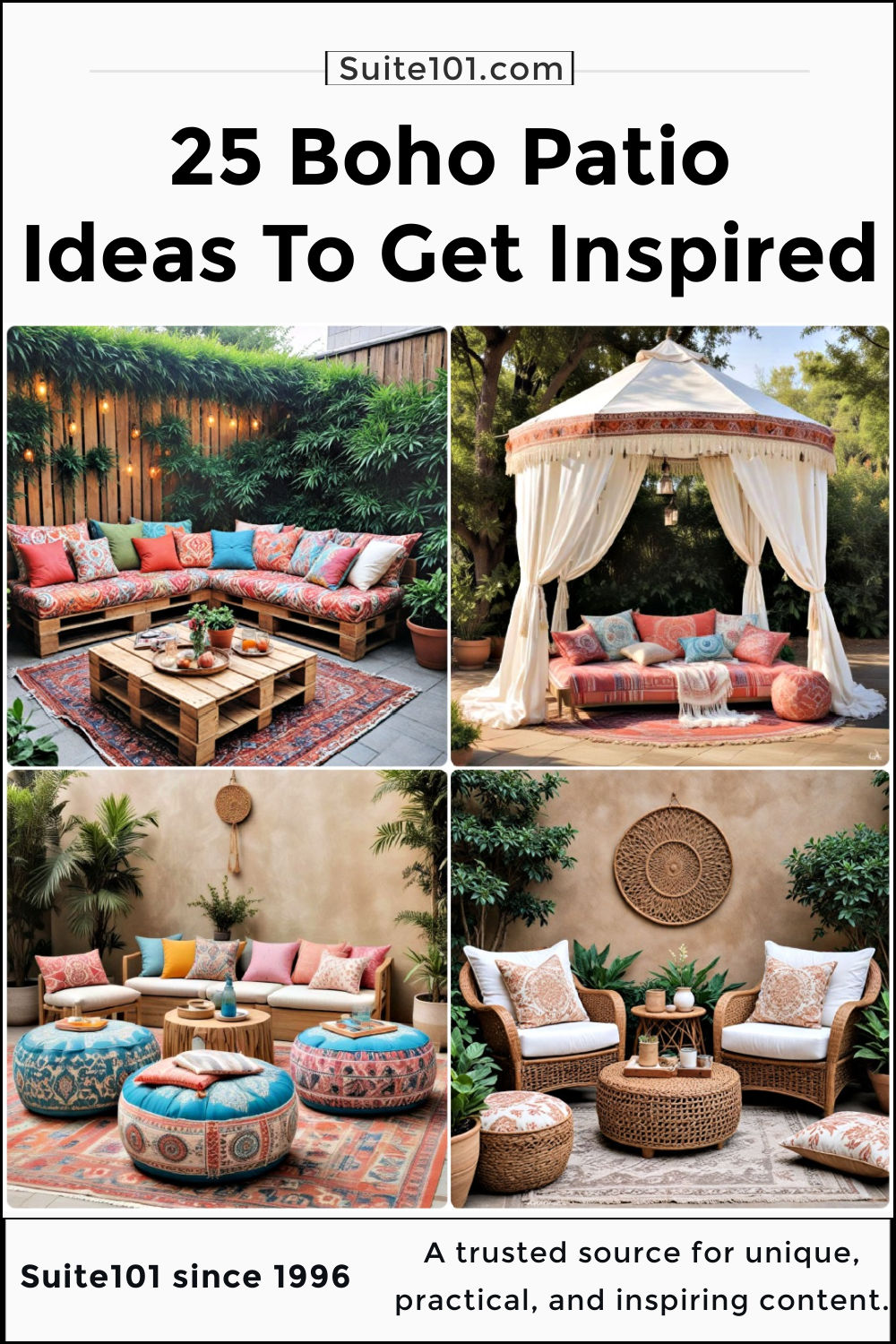 25 Boho Patio Ideas for An Enchanting Outdoor Escape