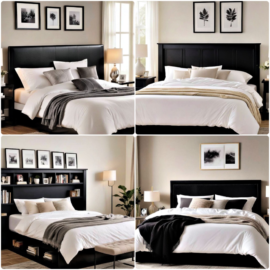 20 Black Headboard Bedroom Ideas That Will Wow You