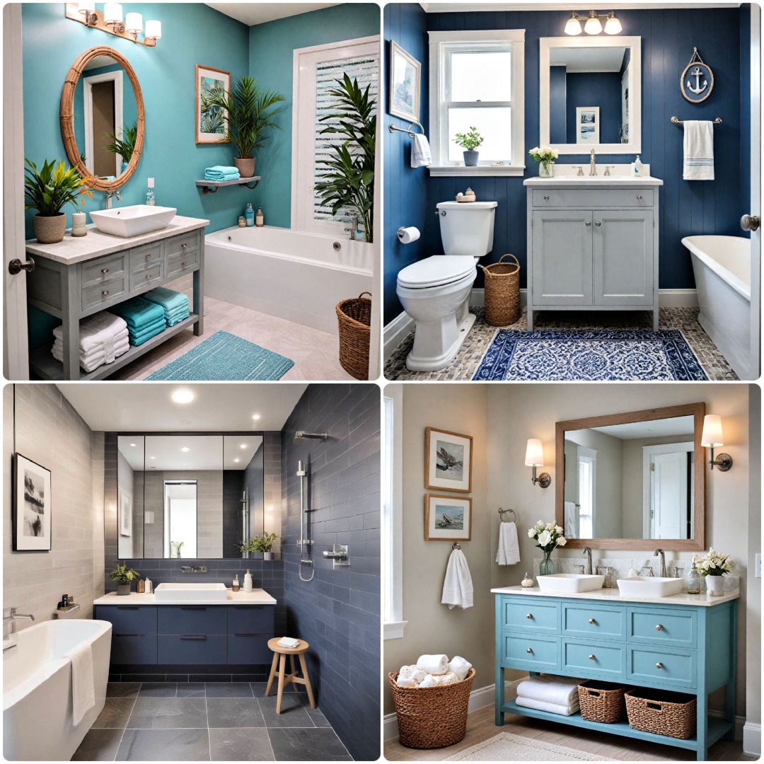 25 Blue and Gray Bathroom Ideas for A Serene Oasis