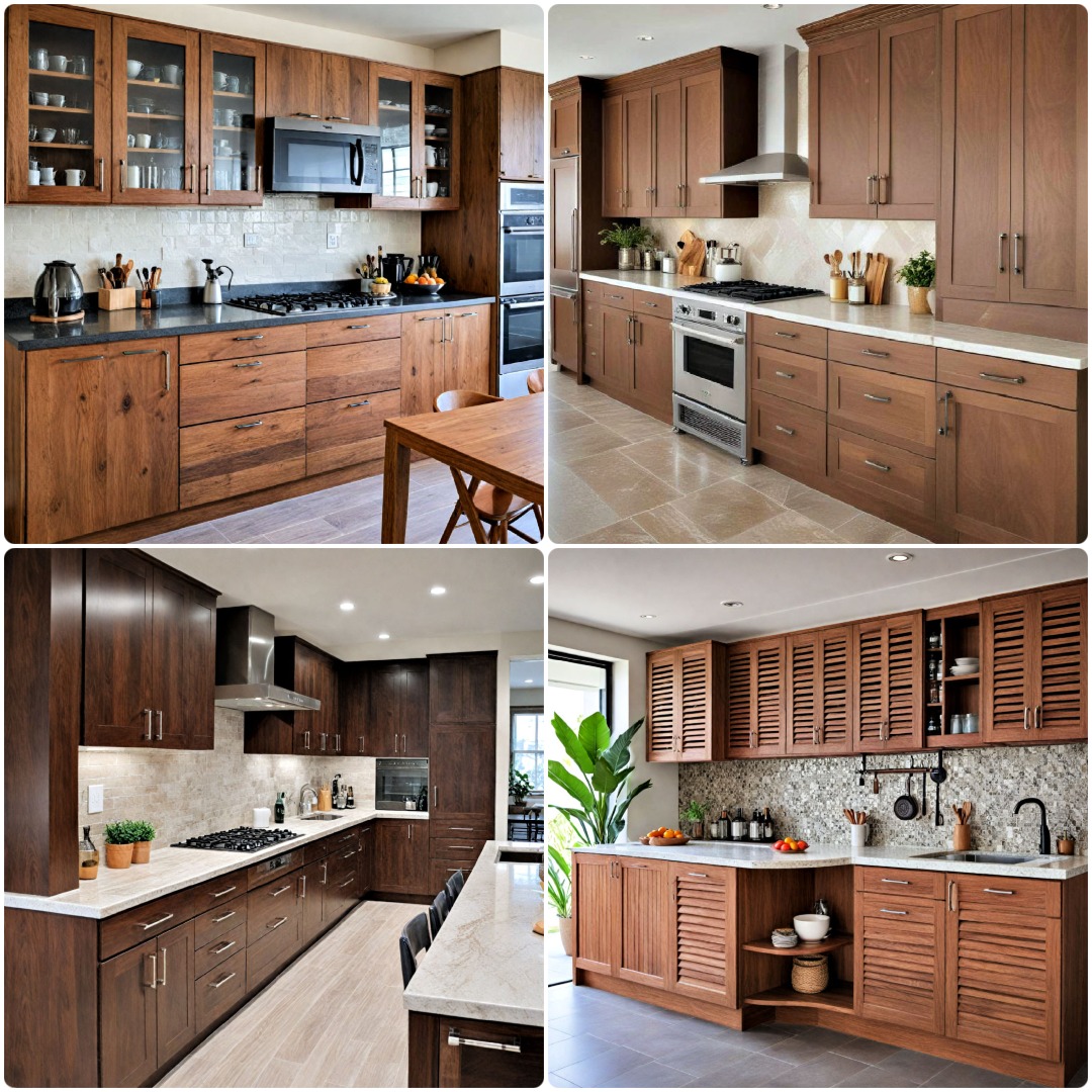 20 Brown Kitchen Cabinets Ideas for A Cozy Kitchen