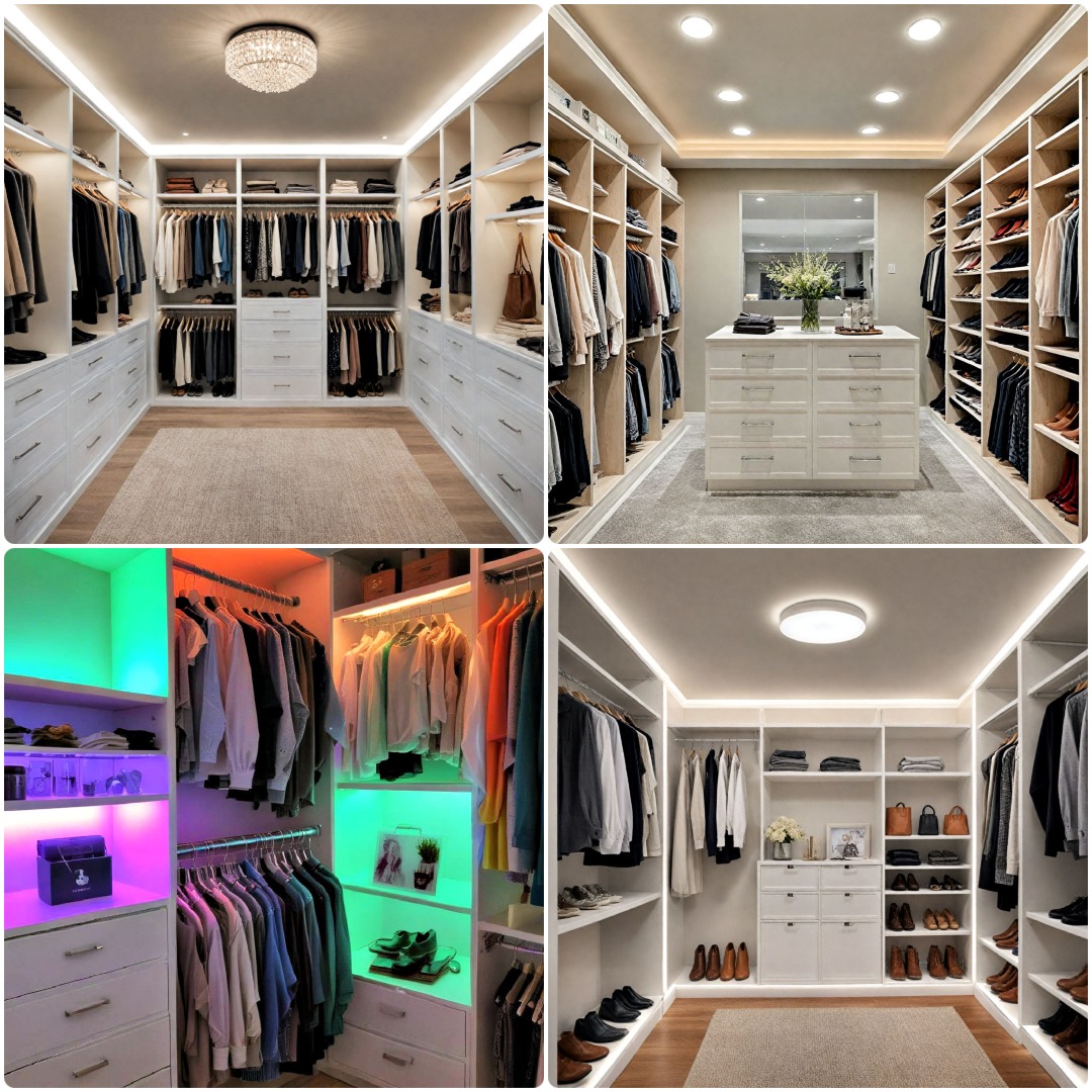 20 Closet Lighting Ideas for Perfect Illumination
