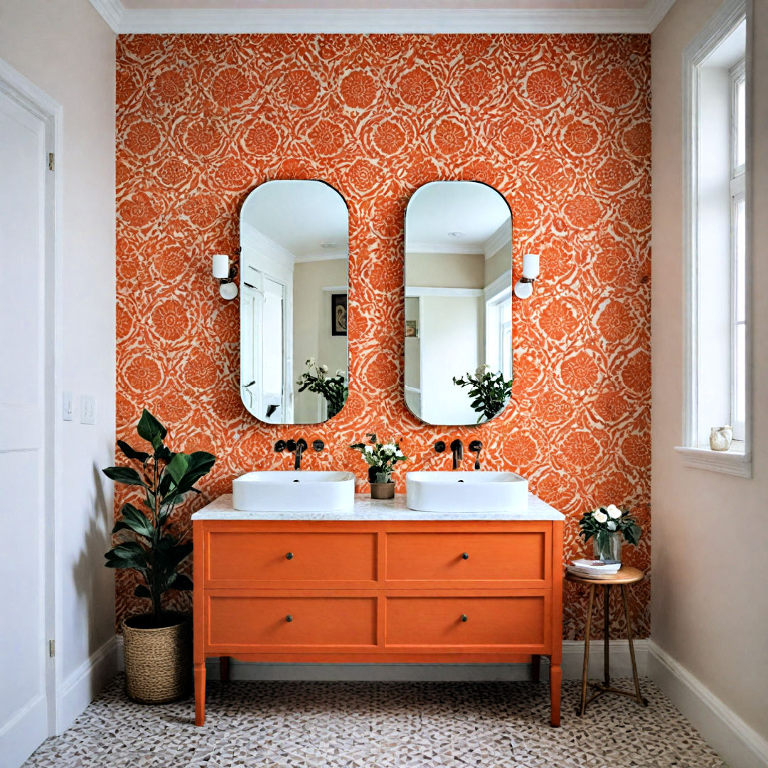 15 Orange Bathroom Ideas To Energize Your Home