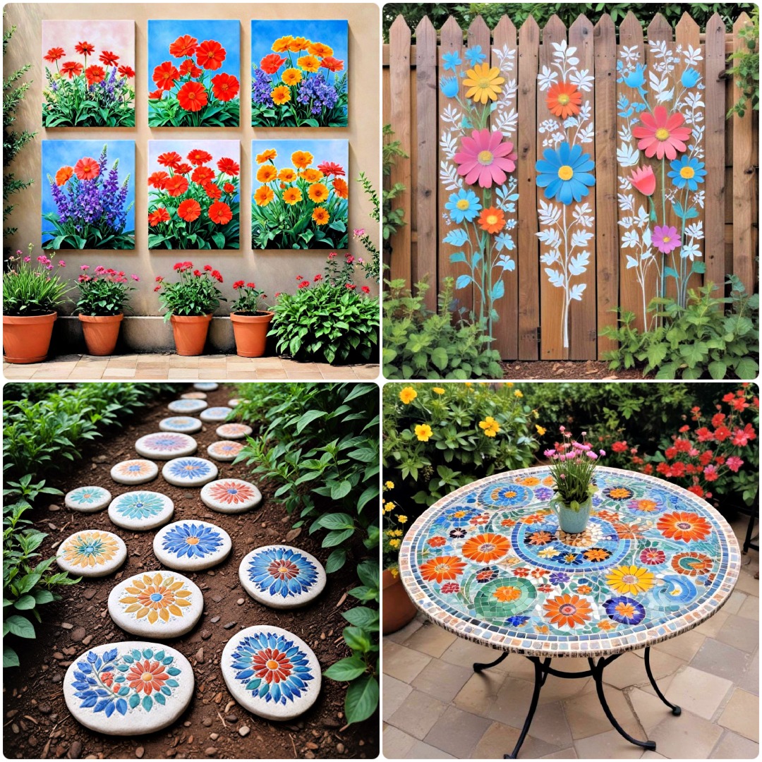 25 Garden Art Ideas: From Whimsical To Elegant