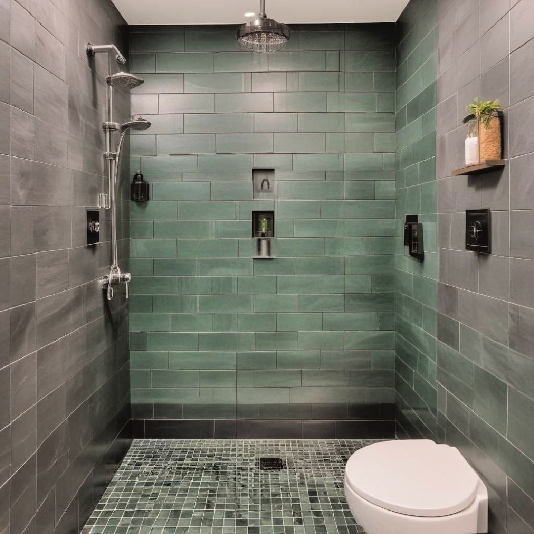 15 Green and Black Bathroom Ideas for A Unique Style