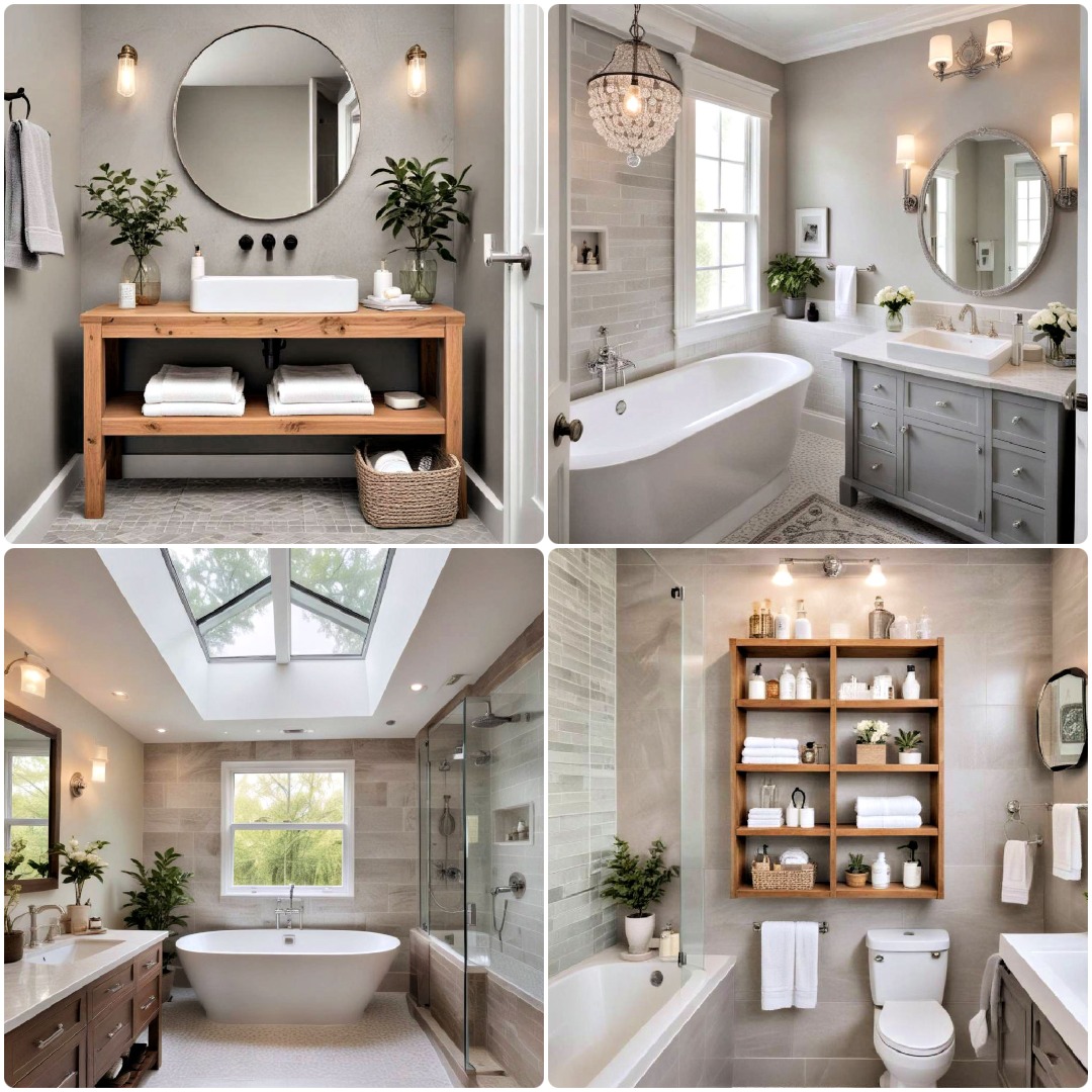25 Small Master Bathroom Ideas From Modern to Minimalist