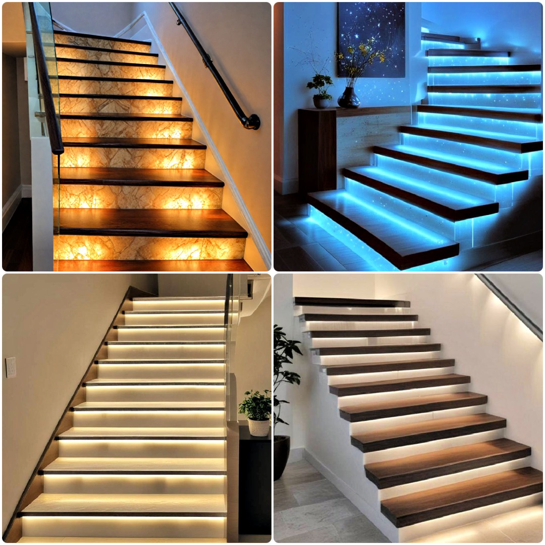 20 Staircase Lighting Ideas for A Safe and Stylish Home