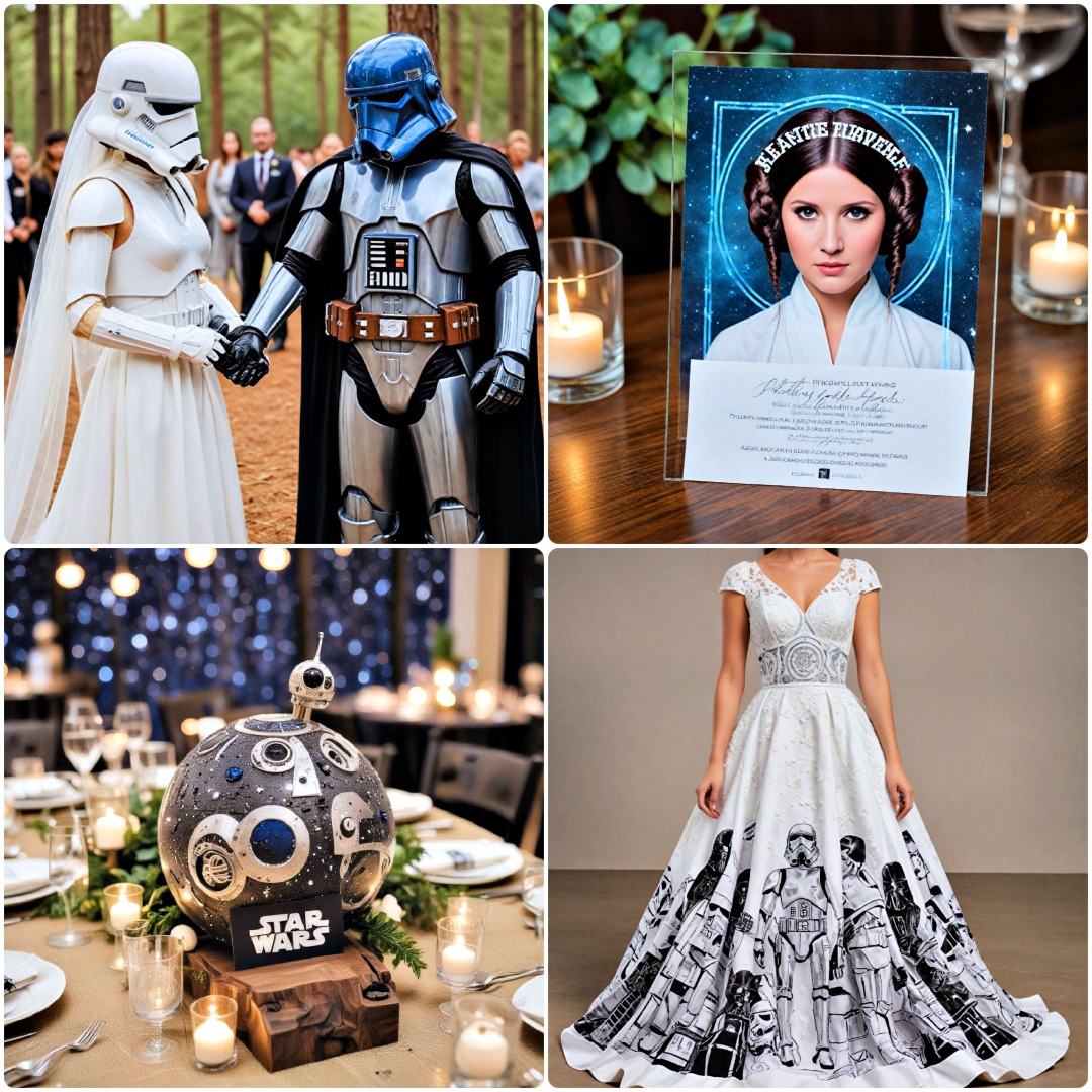 25 Star Wars Wedding Ideas: From Ceremony to Reception
