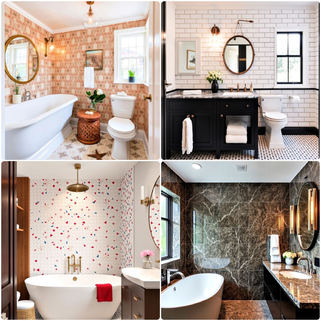 50 Bathroom Tile Ideas for A Fresh and Trendy Look