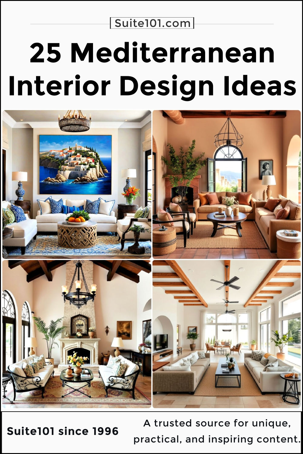 25 Mediterranean Interior Design Ideas You’ll Love in 2024