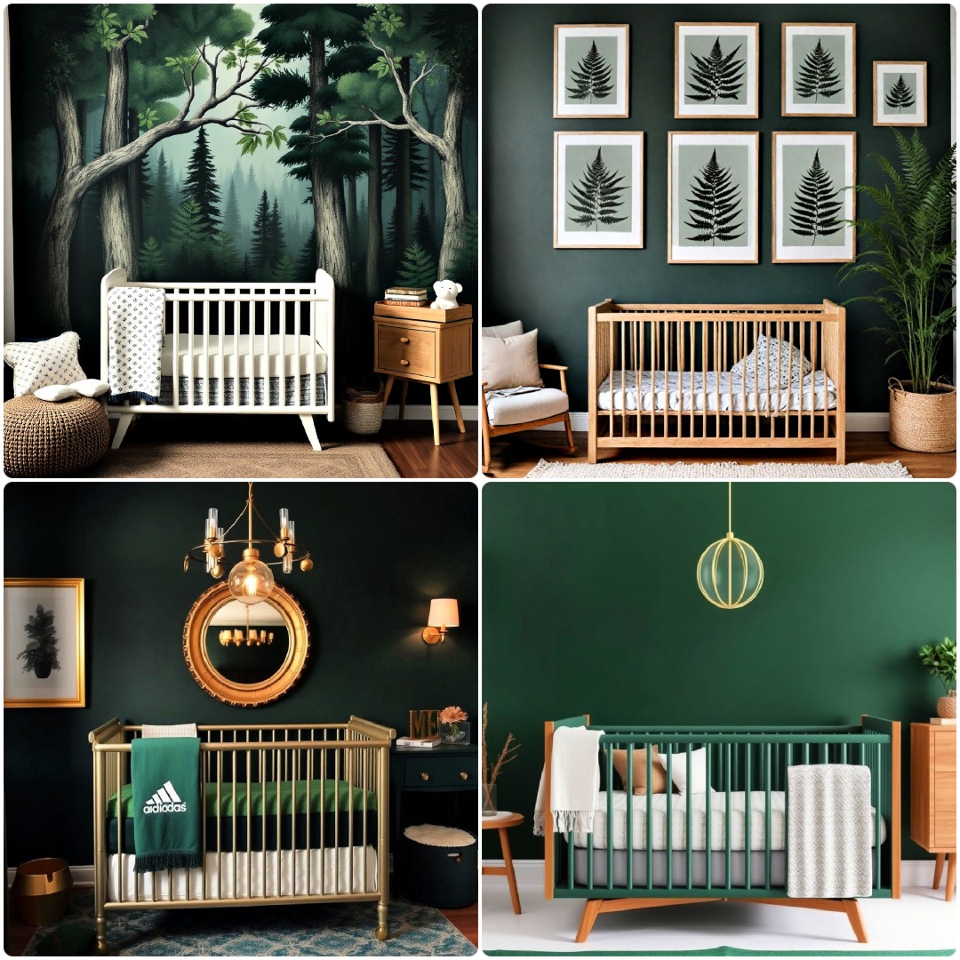 25 Dark Green Nursery Ideas You’ll Love
