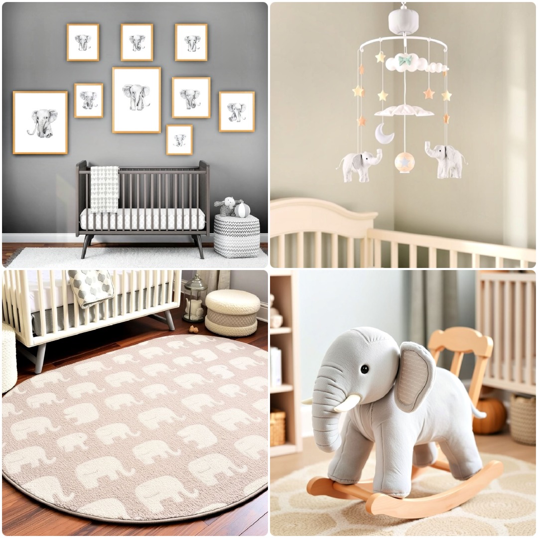 15 Elephant Nursery Ideas for A Cute and Stylish Space