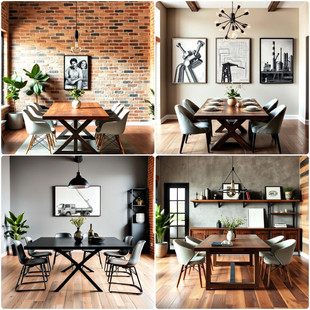 15 Industrial Dining Room Ideas for A Bold Look