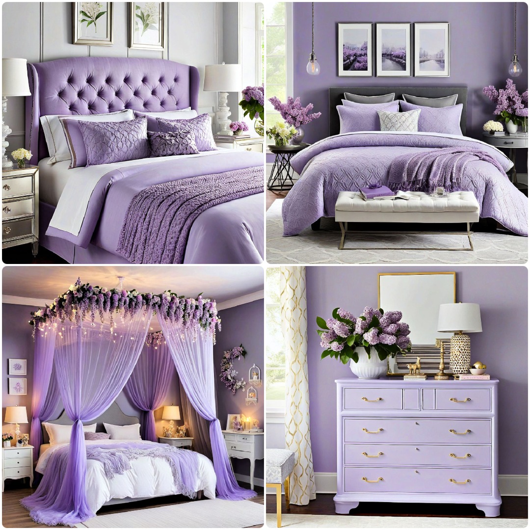 15 Lilac Bedroom Ideas for A Soft and Serene Space