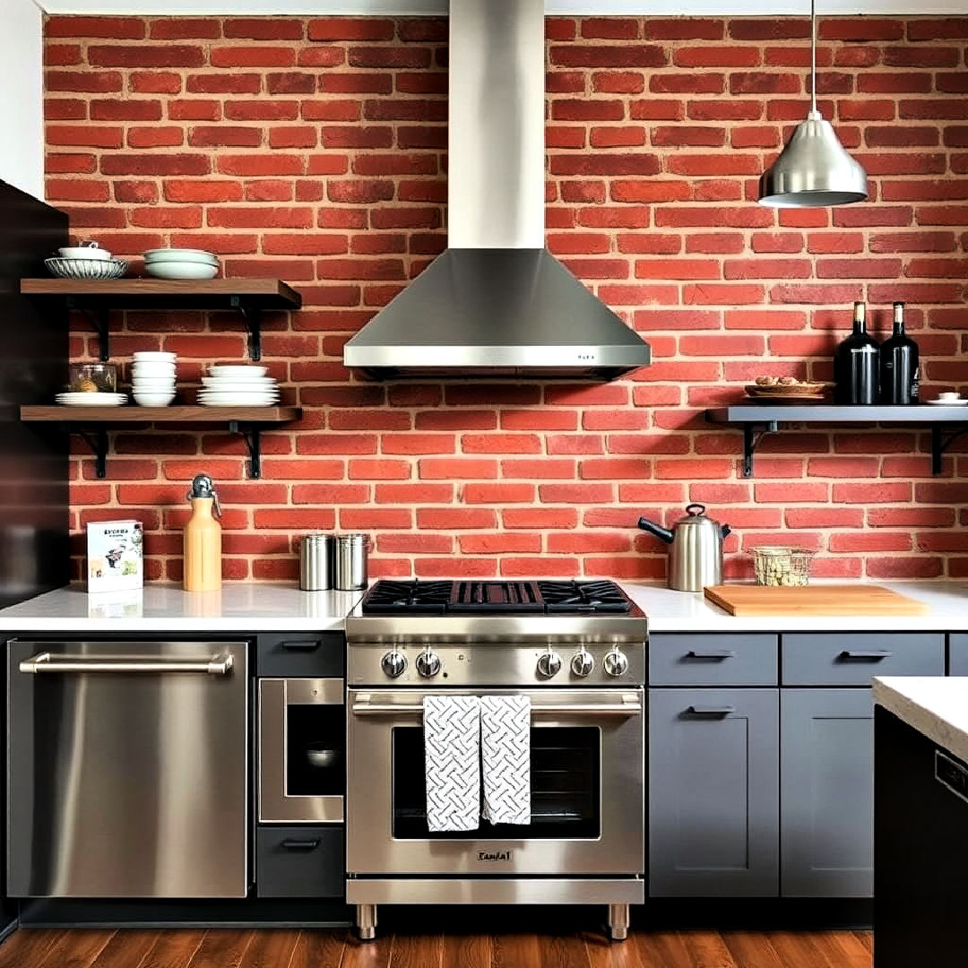 15 Red Brick Kitchen Ideas You Can Copy