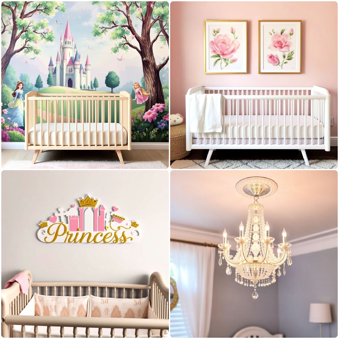20 Princess Nursery Ideas Fit for A Queen-To-Be