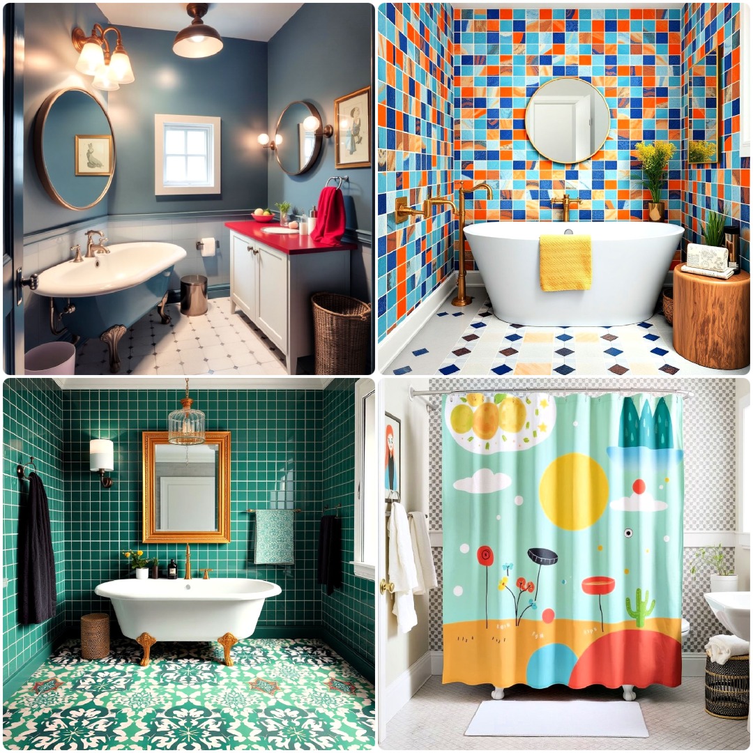 15 Quirky Bathroom Ideas To Make a Bold Statement