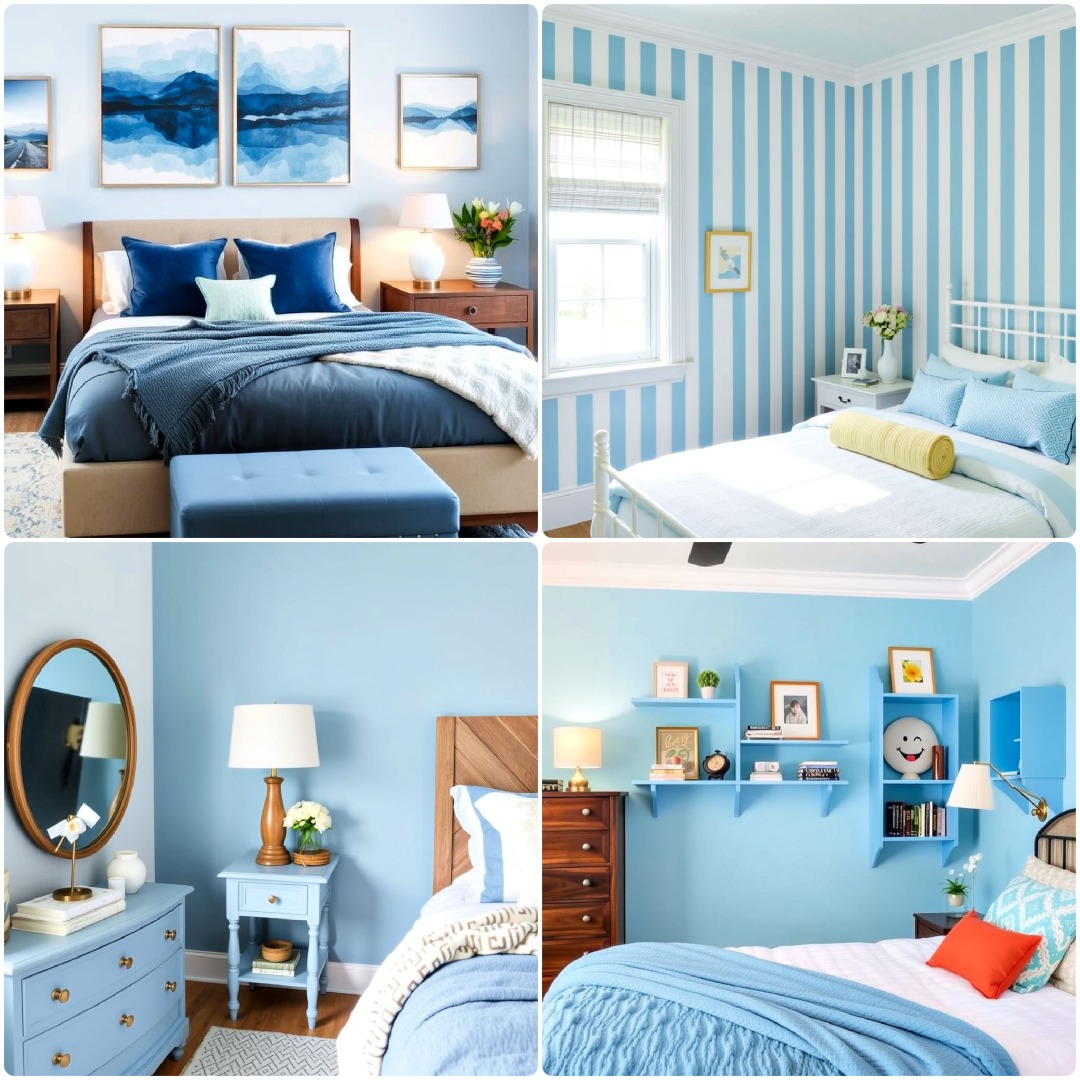 20 Sky Blue Bedroom Ideas To Inspire Your Dream Makeover
