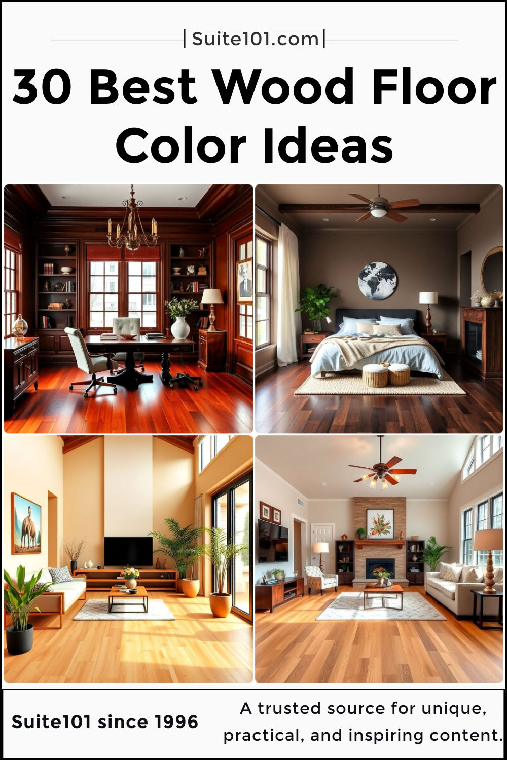30 Wood Floor Colors To Complement Any Style