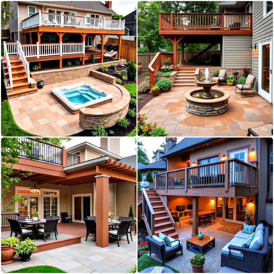30 Deck and Patio Combination Ideas You’ll Want To Try
