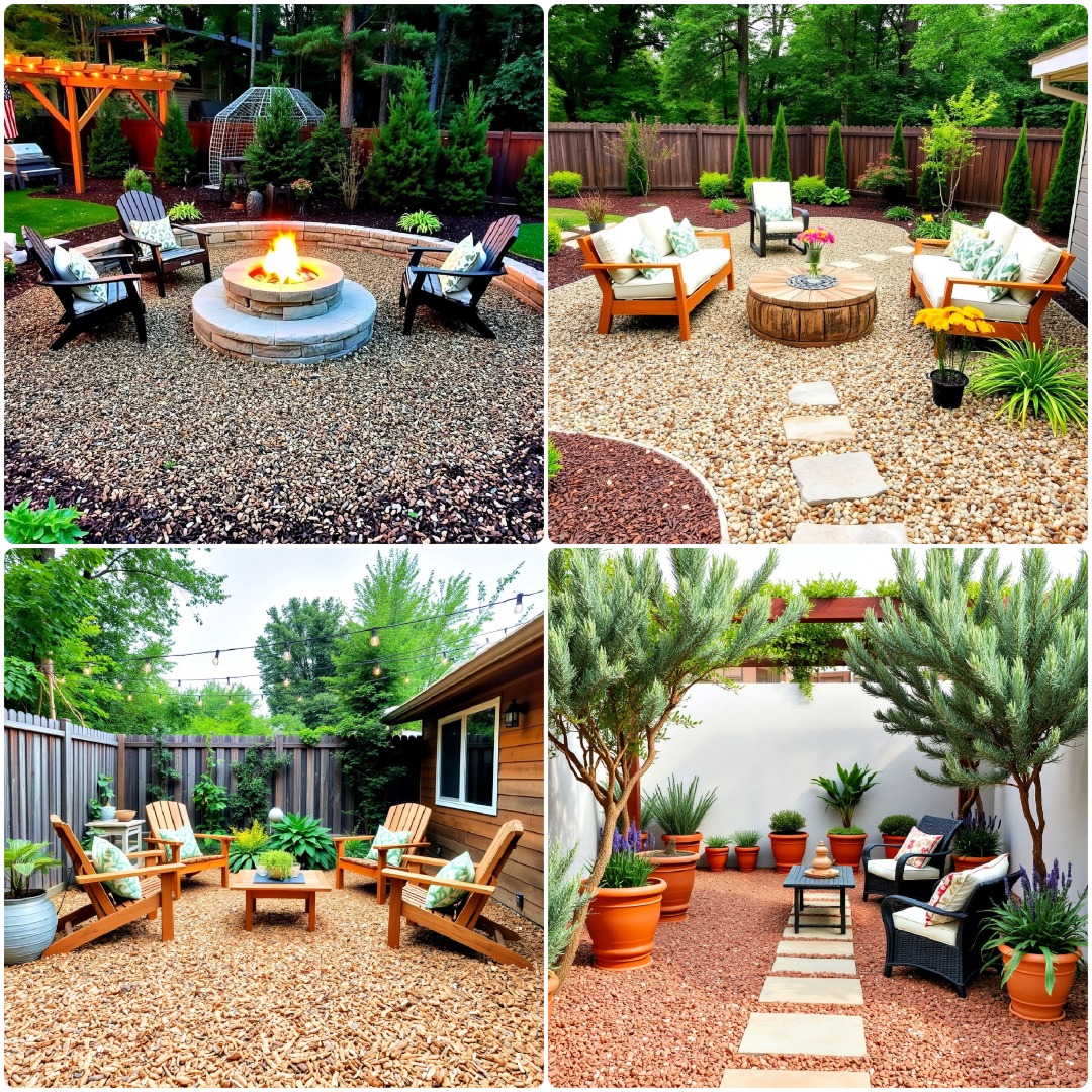 15 Mulch Patio Ideas for a LowMaintenance Yard
