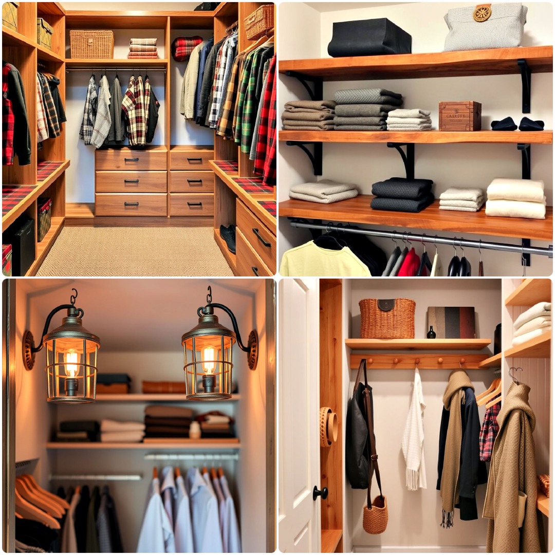 15 Rustic Closet Ideas To Organize in Style