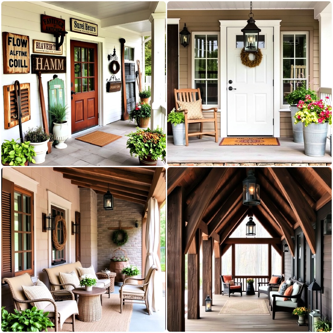 25 Rustic Porch Ideas for A Cozy Outdoor Space
