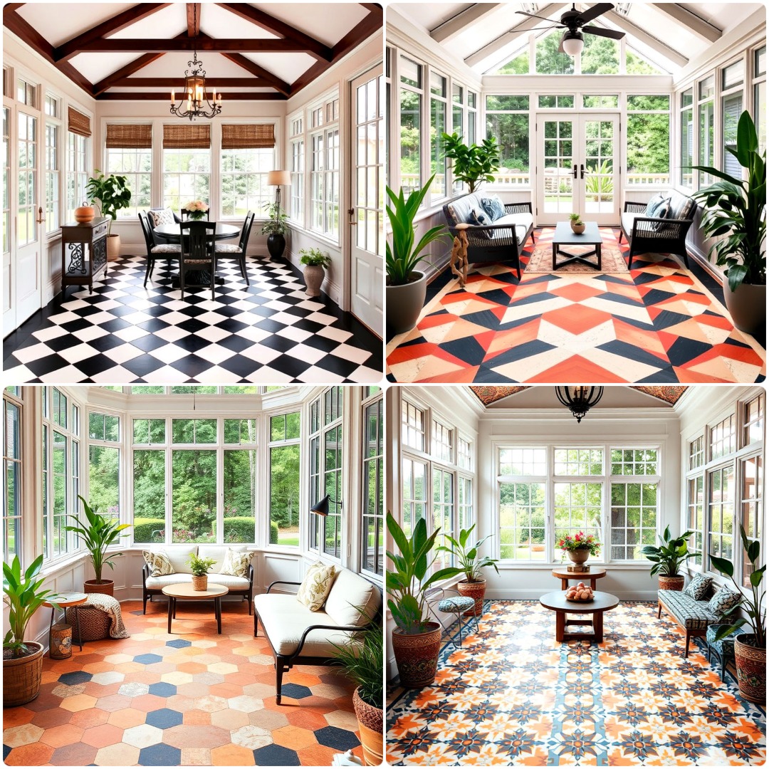 15 Sunroom Tile Floor Ideas You’ll Love
