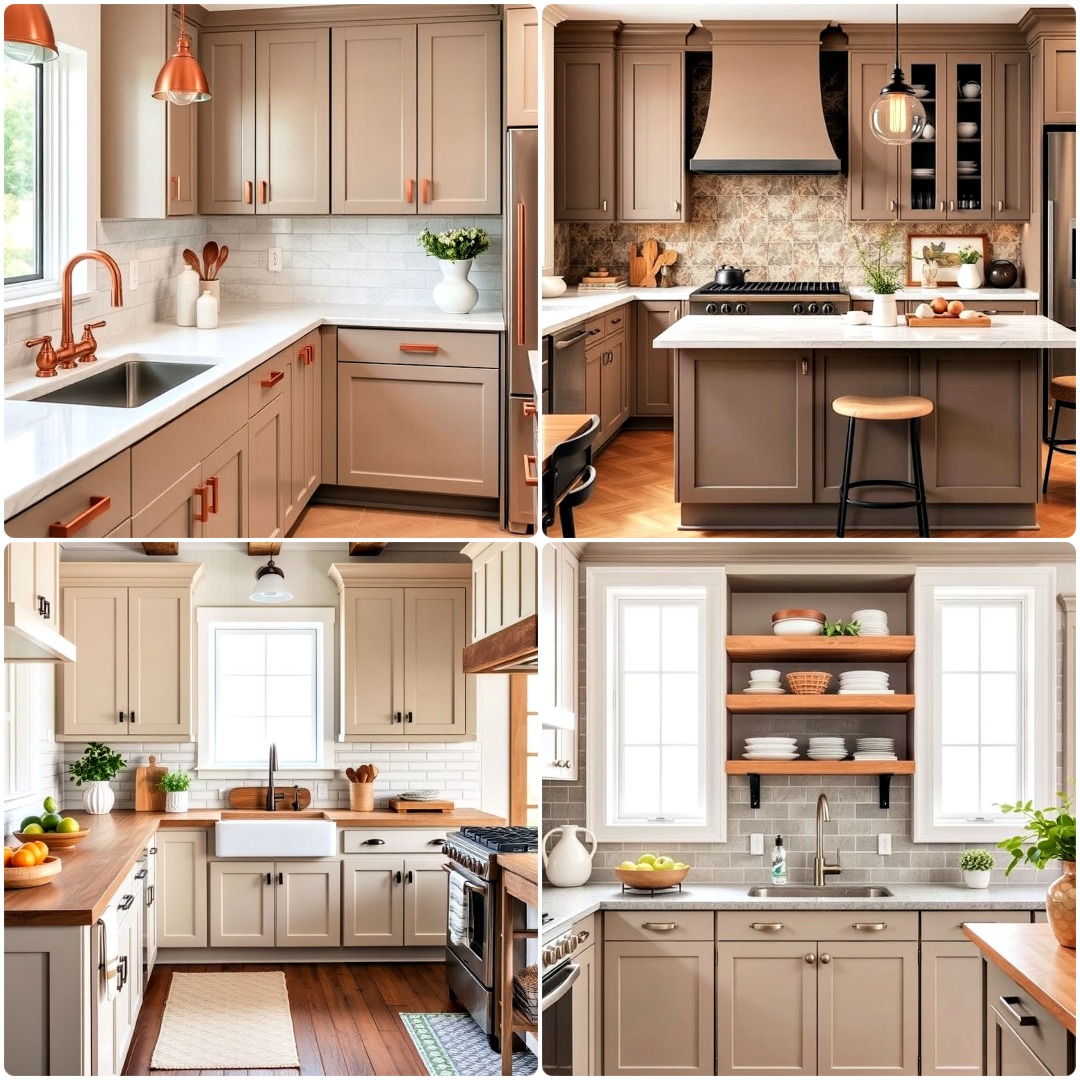 25 Taupe Kitchen Cabinet Ideas You’ll Want To Copy